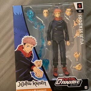 Jujutsu Kaisen Yuji Itadori Action Figure - Black and Red